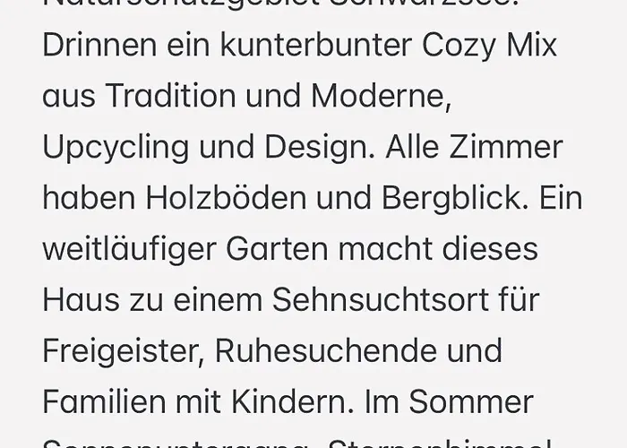 Haus Am Berg Hébergement de vacances